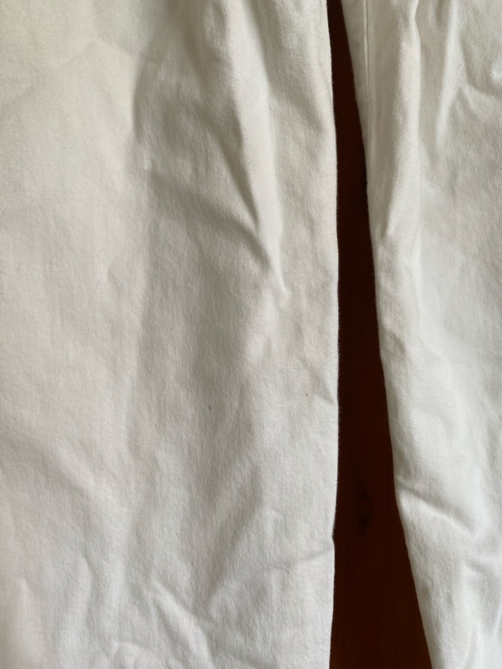 Hudson Jeans Women's 28/33” Straight-Leg White Denim Pants Flap Pockets Designer - Picture 8 of 13